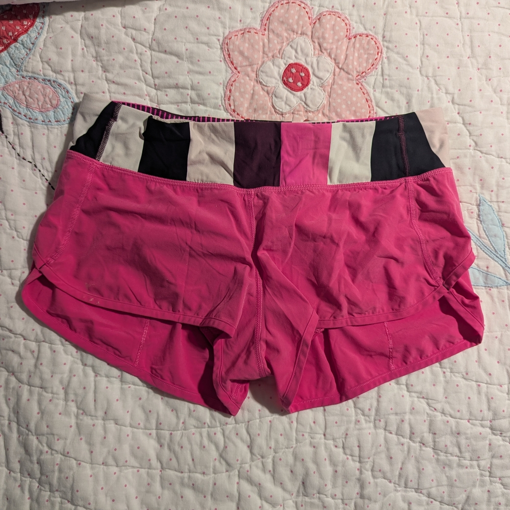 Lululemon Speed Shorts Size 8